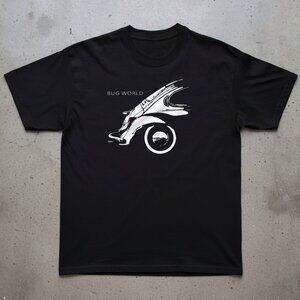 Bug World Futuristic Creature Graphic T-Shirt – Sci-Fi Insect Design Tee